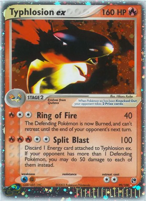 Typhlosion ex - Sandstorm #99
