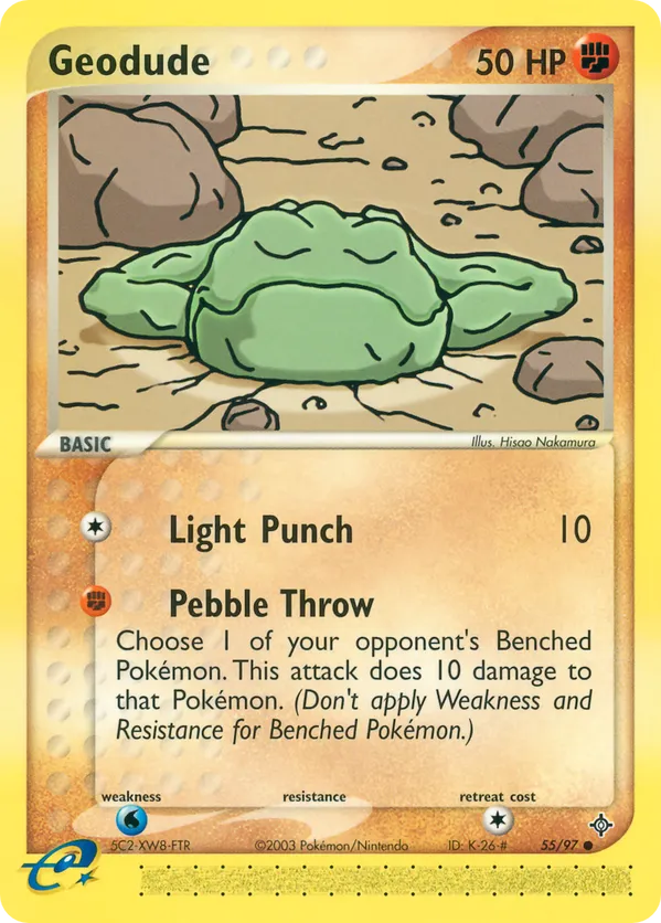 Geodude - Dragon #55