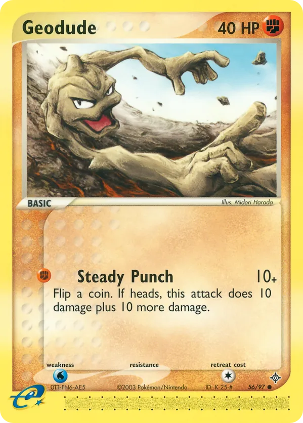 Geodude - Dragon #56