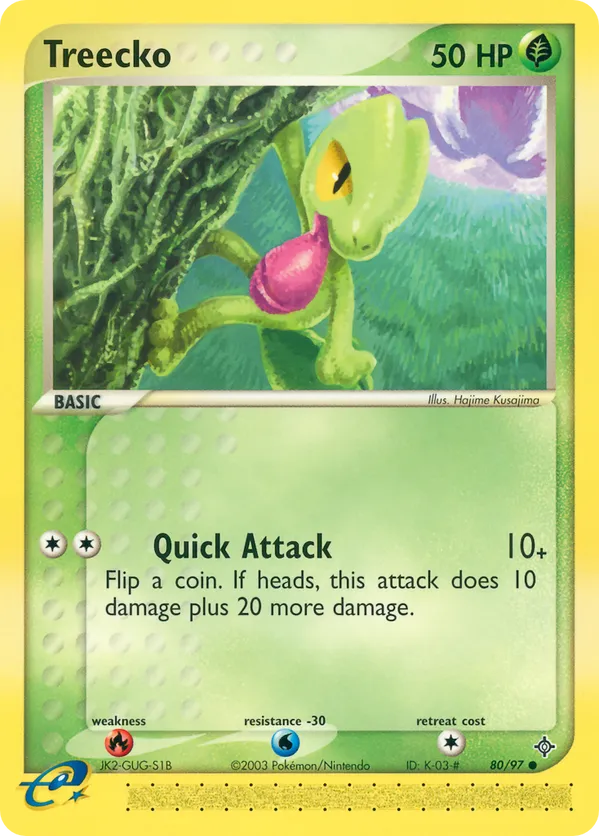 Treecko - Dragon #80