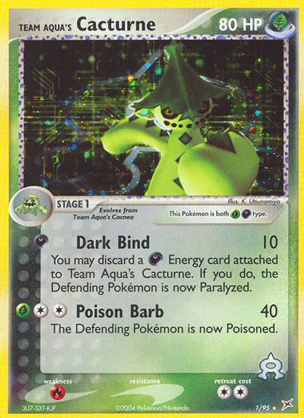 Team Aqua's Cacturne - Team Magma vs Team Aqua #1