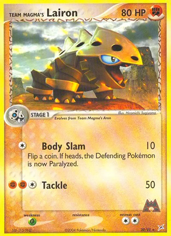Team Magma's Lairon - Team Magma vs Team Aqua #20