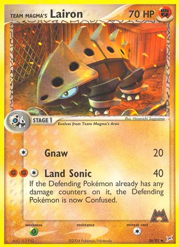 Team Magma's Lairon - Team Magma vs Team Aqua #36