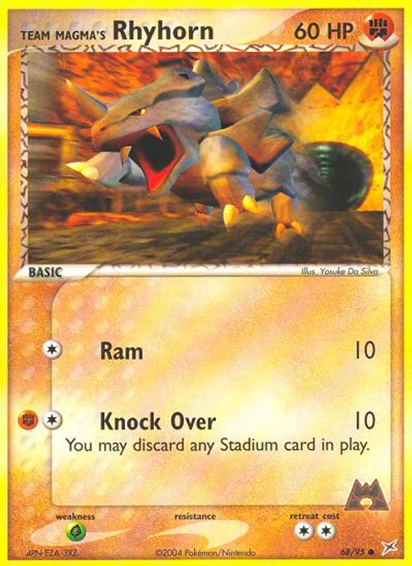 Team Magma's Rhyhorn - Team Magma vs Team Aqua #68