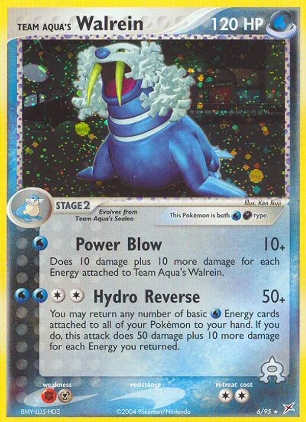 Team Aqua's Walrein - Team Magma vs Team Aqua #6
