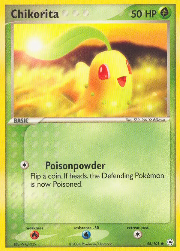 Chikorita - Hidden Legends #55