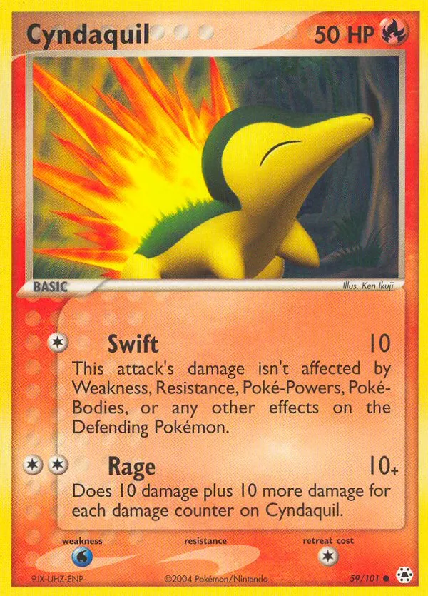Cyndaquil - Hidden Legends #59