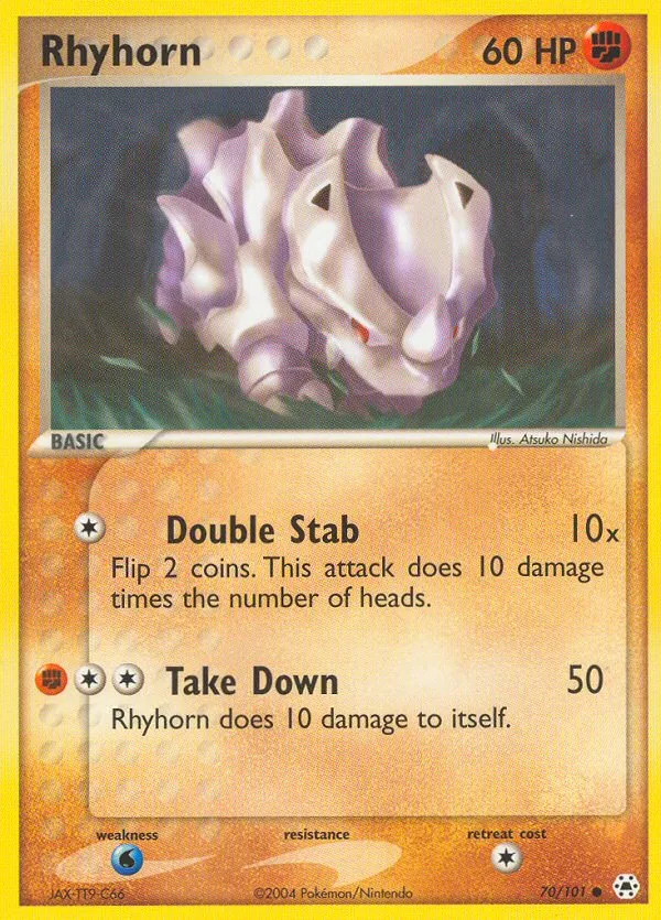 Rhyhorn - Hidden Legends #70