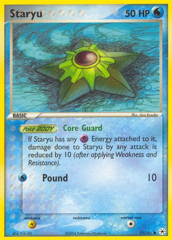 Staryu - Hidden Legends #75