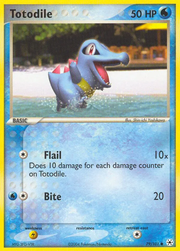 Totodile - Hidden Legends #79