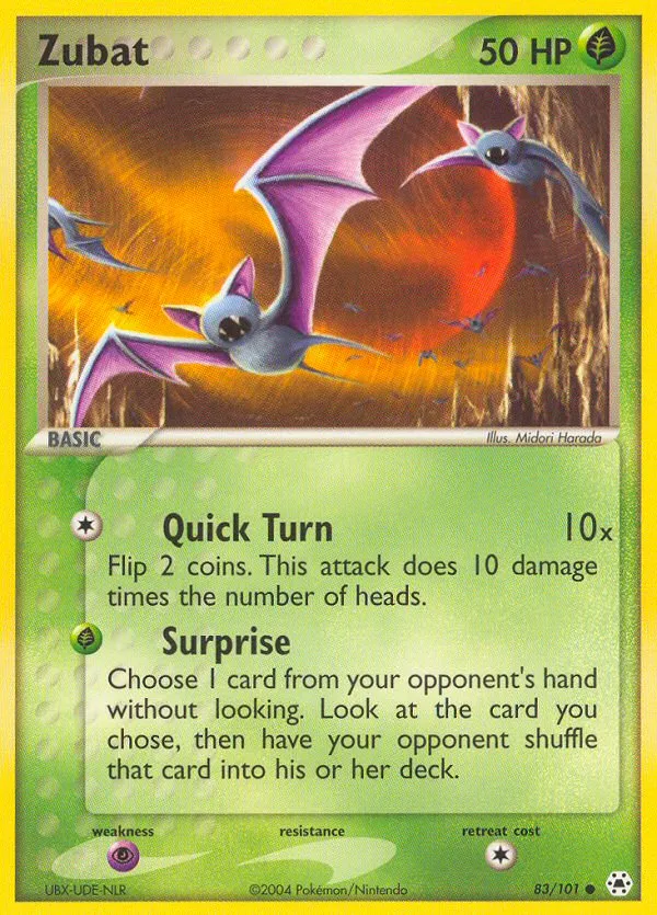 Zubat - Hidden Legends #83