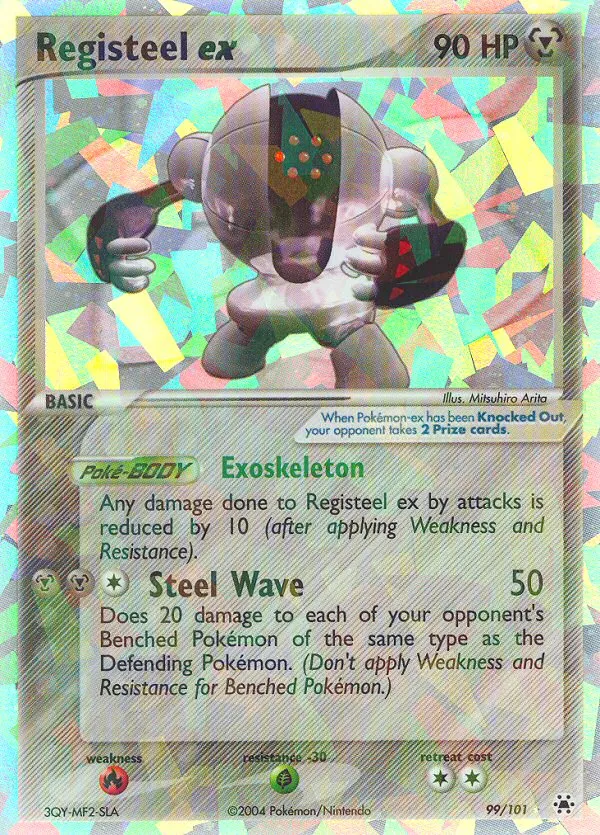 Registeel ex - Hidden Legends #99