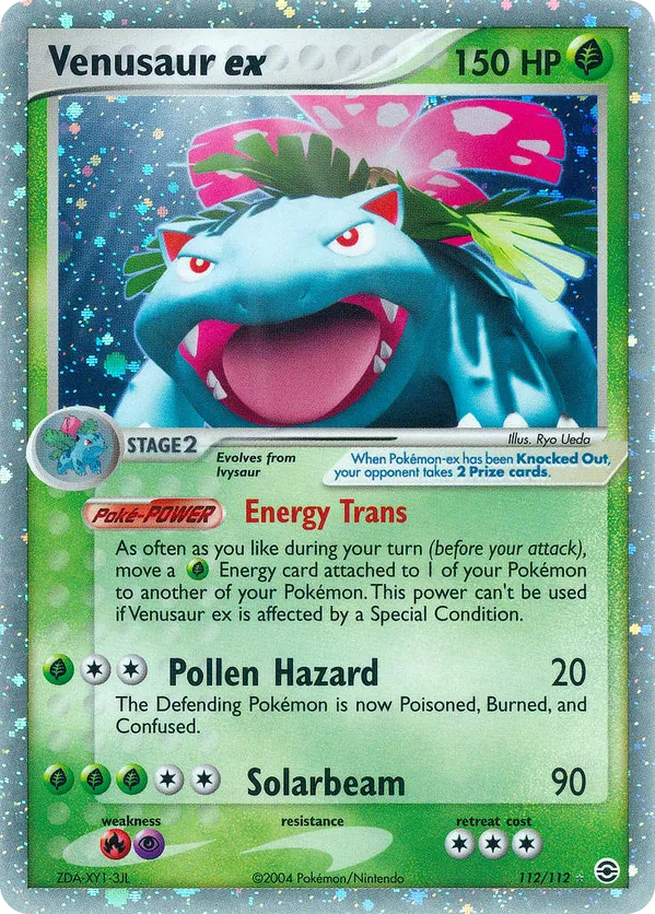 Venusaur ex - FireRed & LeafGreen #112