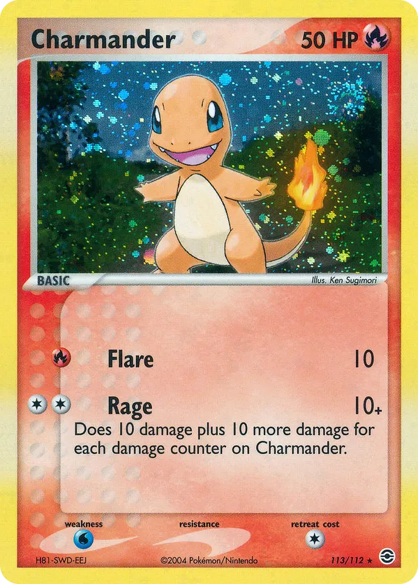 Charmander - FireRed & LeafGreen #113