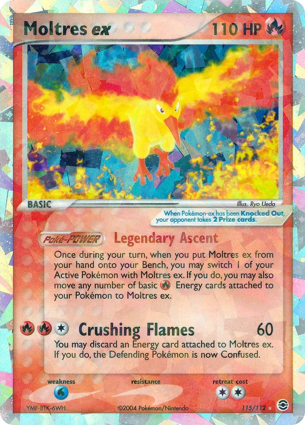 Moltres ex - FireRed & LeafGreen #115
