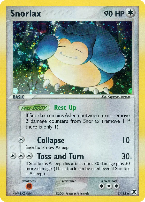 Snorlax - FireRed & LeafGreen #15