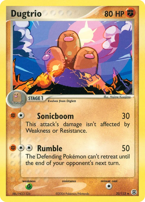 Dugtrio - FireRed & LeafGreen #22