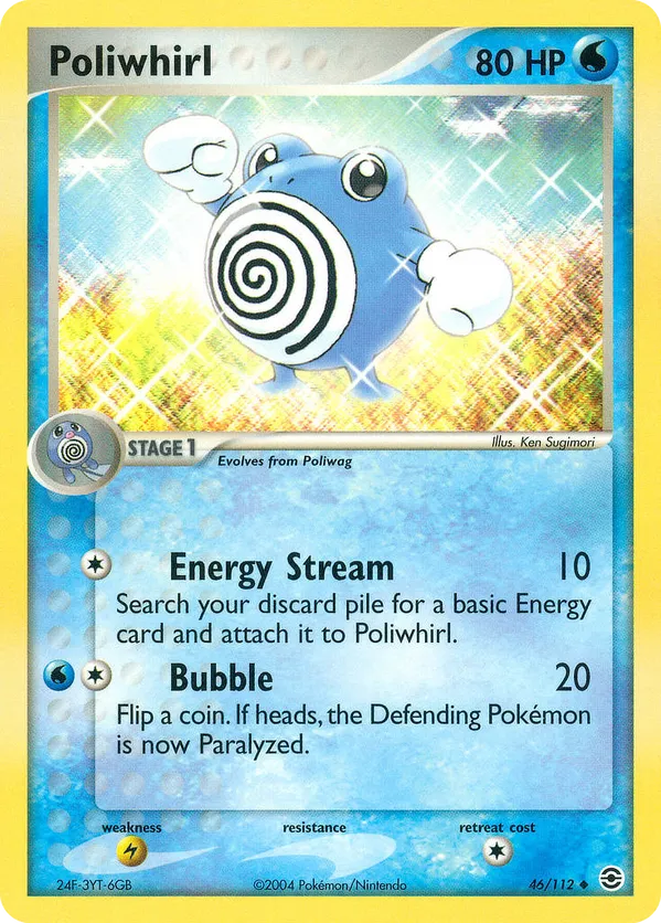 Poliwhirl - FireRed & LeafGreen #46