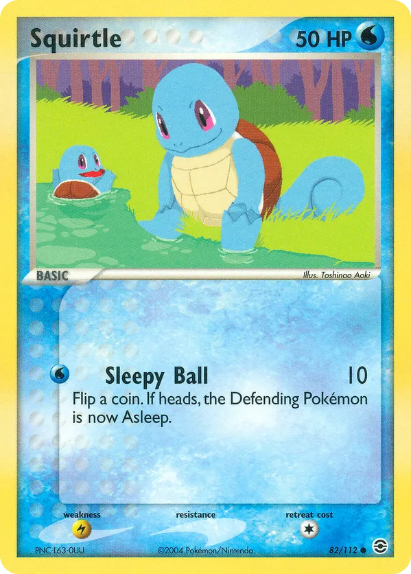 Squirtle - FireRed & LeafGreen #82