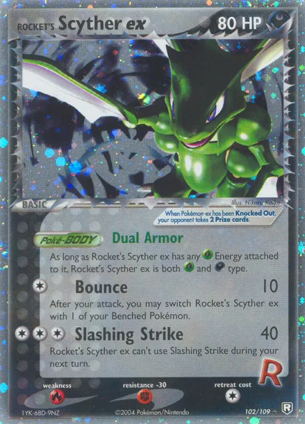 Rocket's Scyther ex - Team Rocket Returns #102