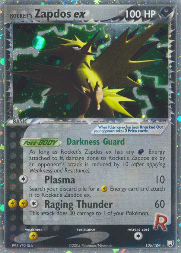 Rocket's Zapdos ex - Team Rocket Returns #106