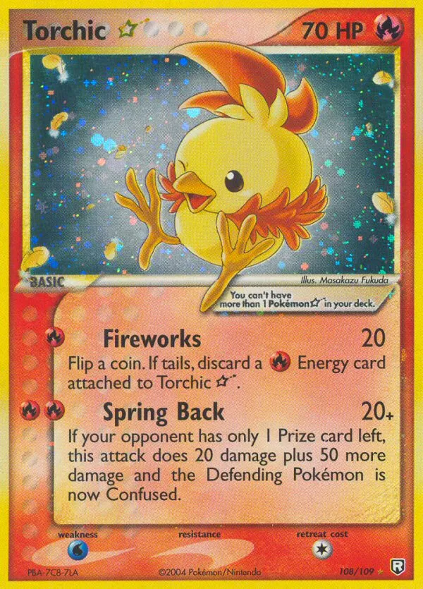 Torchic ★ - Team Rocket Returns #108