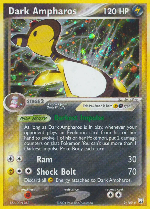 Dark Ampharos - Team Rocket Returns #2