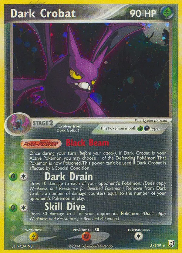 Dark Crobat - Team Rocket Returns #3