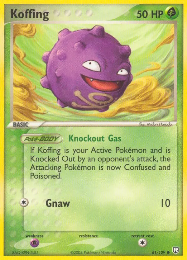 Koffing - Team Rocket Returns #61