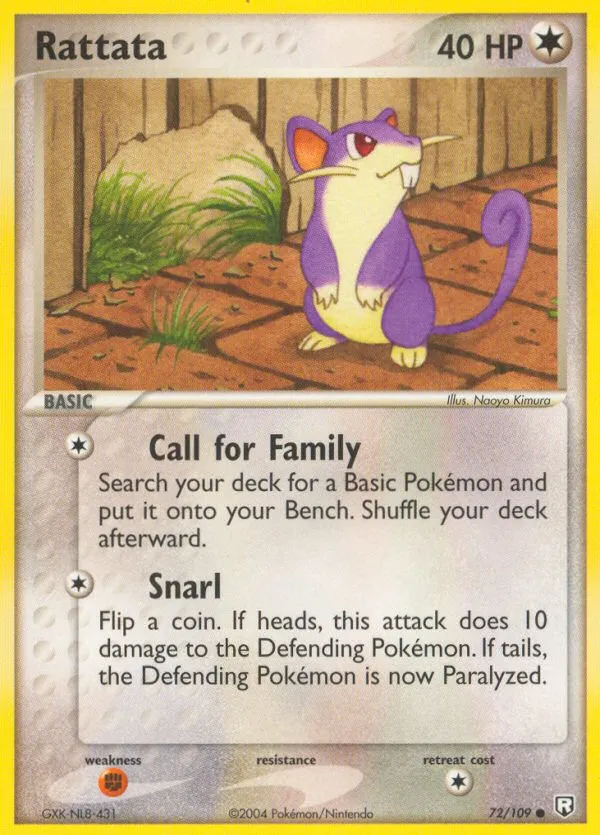 Rattata - Team Rocket Returns #72