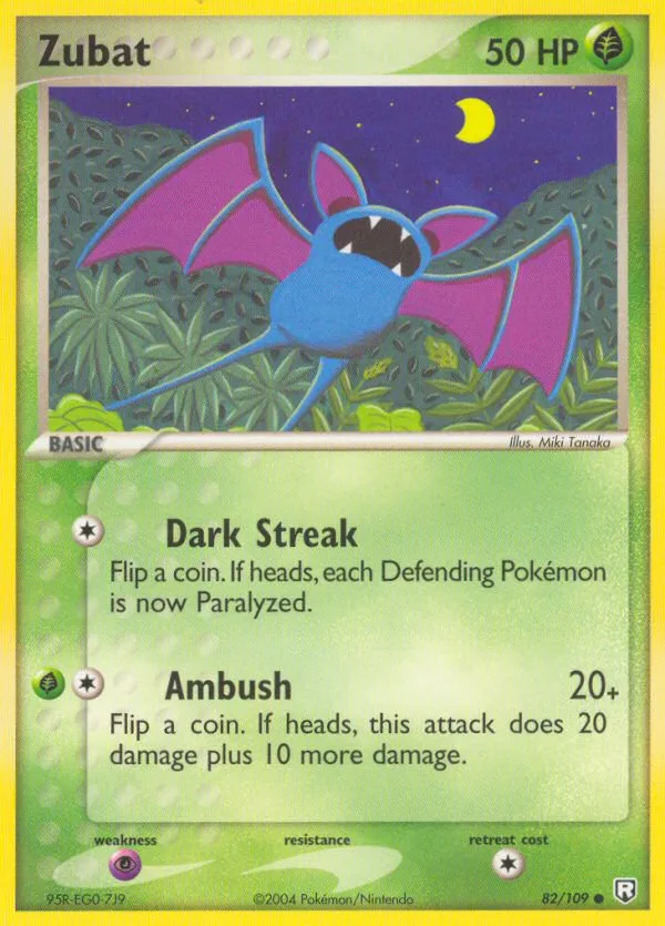 Zubat - Team Rocket Returns #82