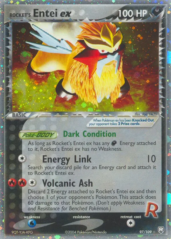 Rocket's Entei ex - Team Rocket Returns #97