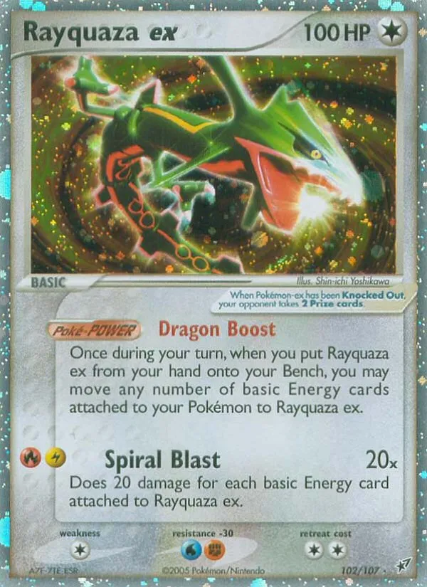 Rayquaza ex - Deoxys #102