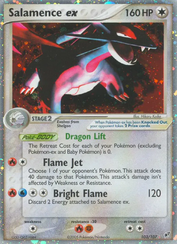 Salamence ex - Deoxys #103