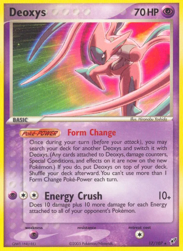 Deoxys - Deoxys #17