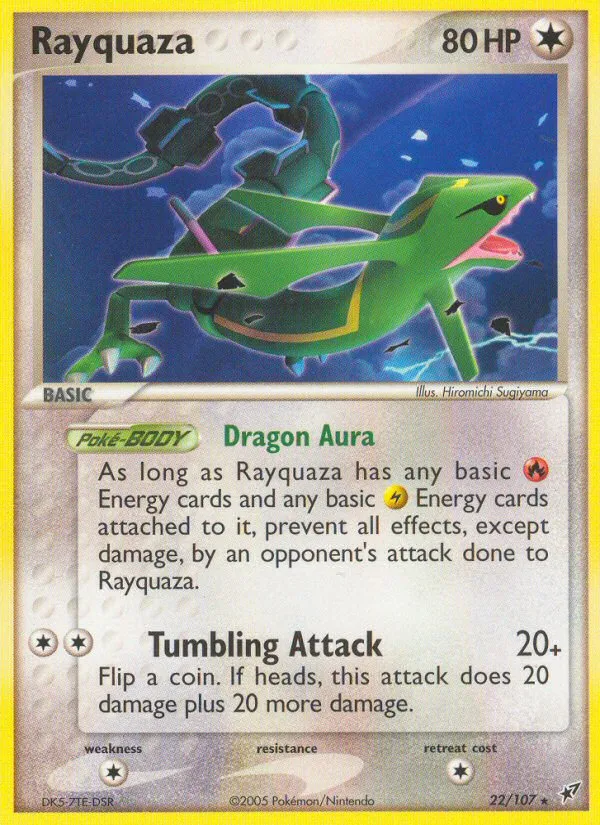 Rayquaza - Deoxys #22