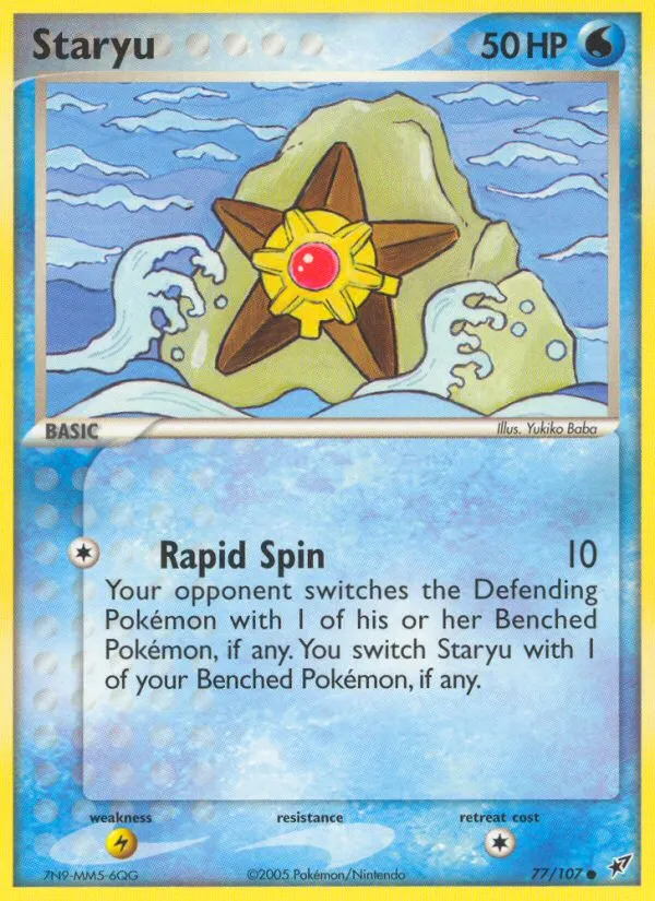 Staryu - Deoxys #77