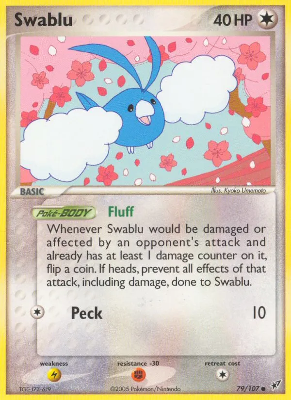 Swablu - Deoxys #79