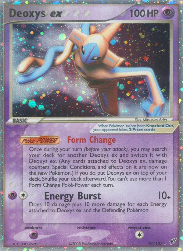Deoxys ex - Deoxys #97
