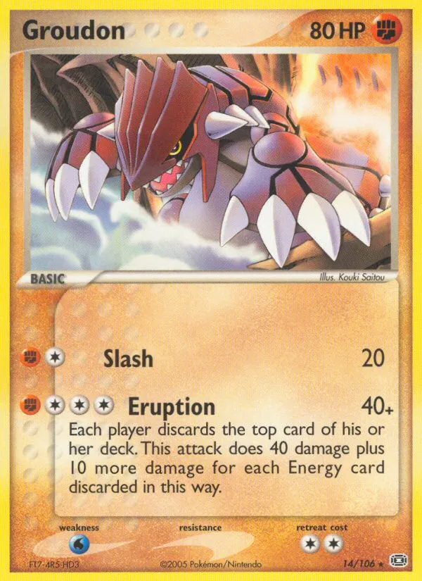 Groudon - Emerald #14