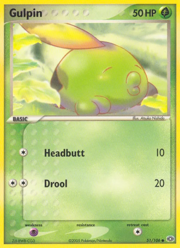 Gulpin - Emerald #51