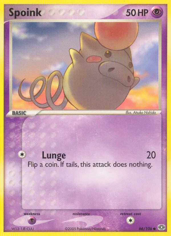Spoink - Emerald #66