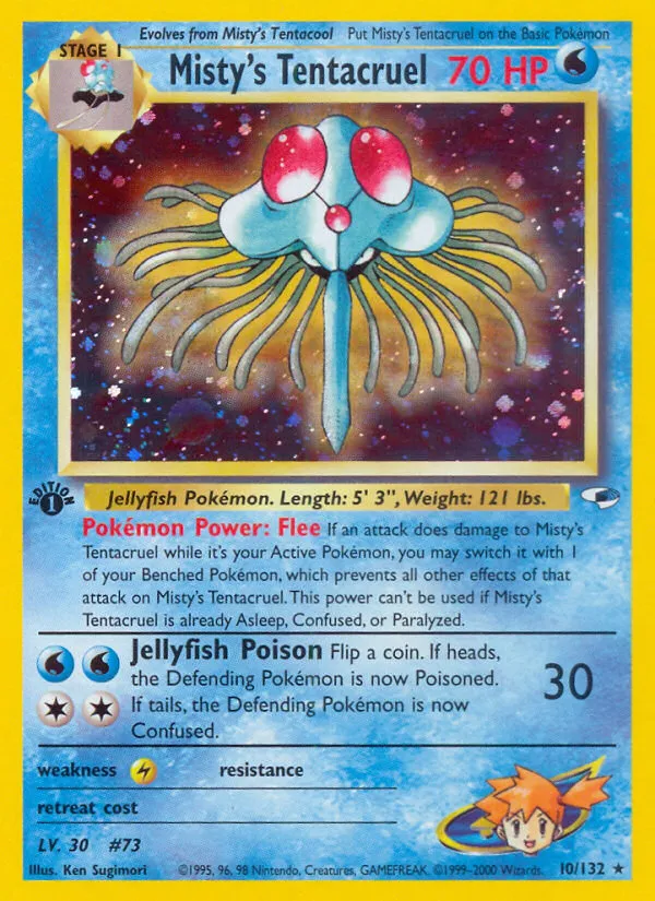 Misty's Tentacruel - Gym Heroes #10