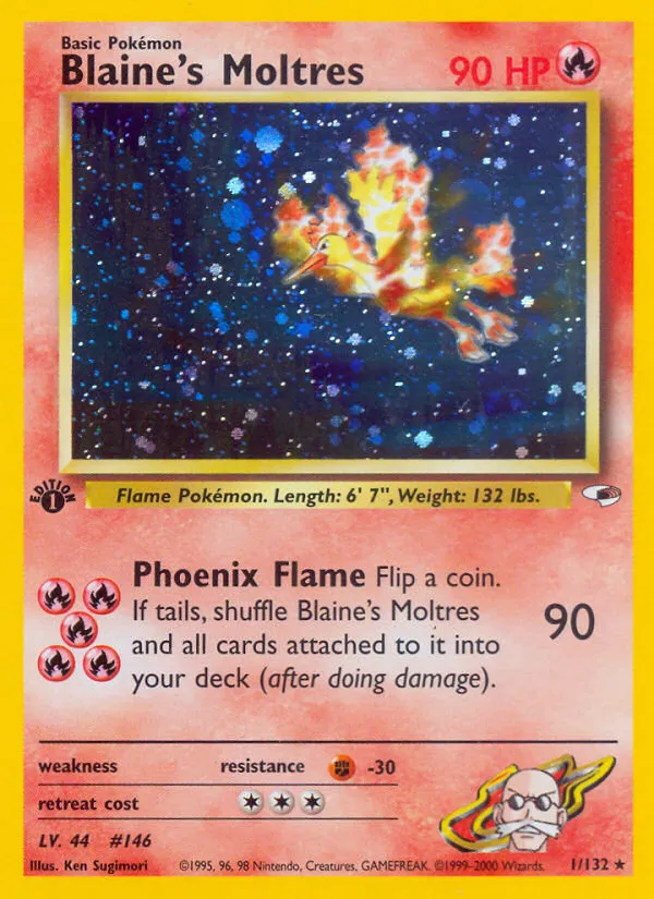 Blaine's Moltres - Gym Heroes #1
