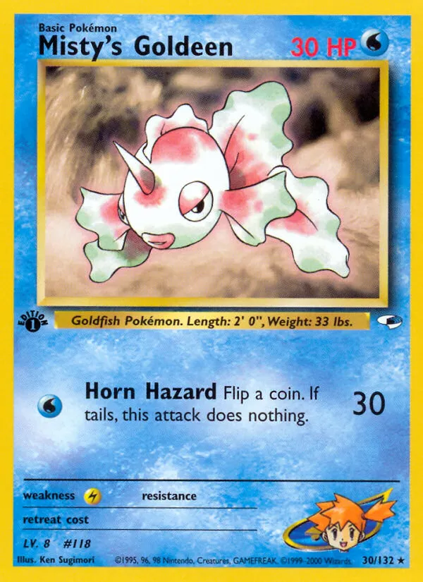 Misty's Goldeen - Gym Heroes #30