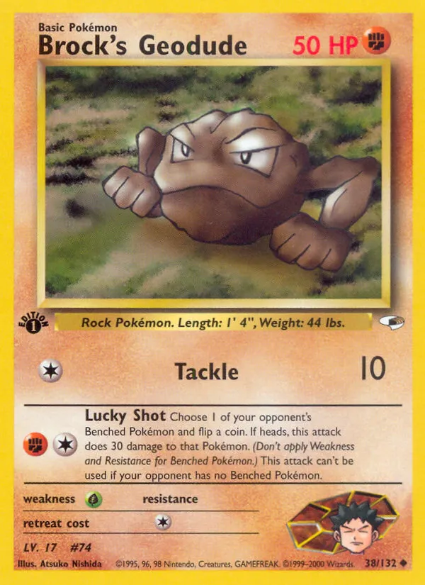 Brock's Geodude - Gym Heroes #38