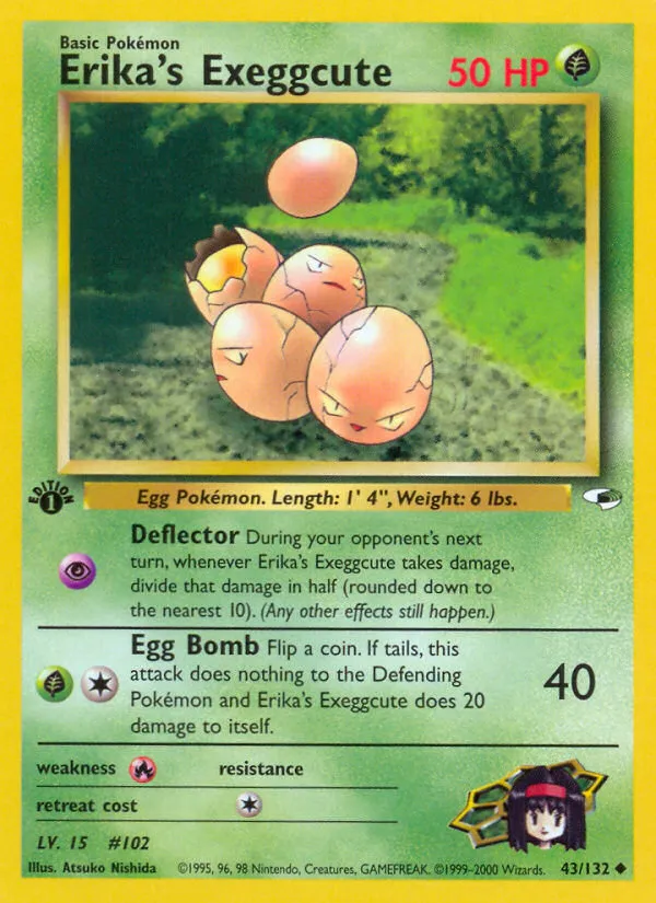 Erika's Exeggcute - Gym Heroes #43