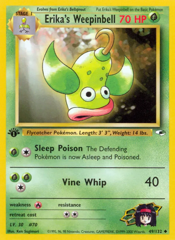 Erika's Weepinbell - Gym Heroes #49