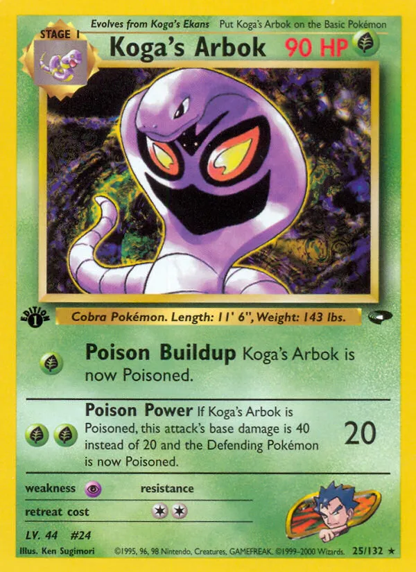 Koga's Arbok - Gym Challenge #25