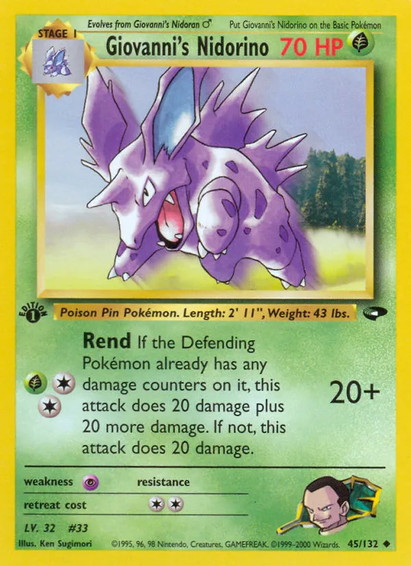 Giovanni's Nidorino - Gym Challenge #45